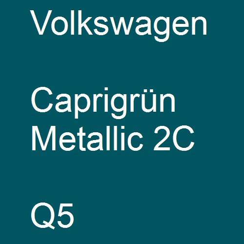 Volkswagen, Caprigrün Metallic 2C, Q5.